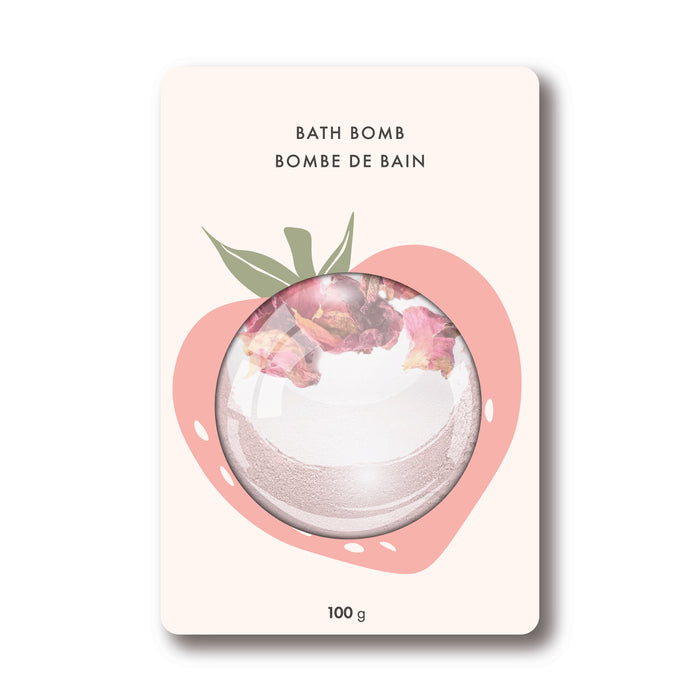 Bombe de bain pétale de rose