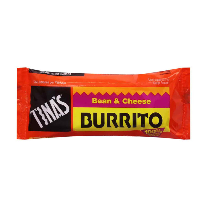 Burrito de haricots et fromage de Tina's, 113 g