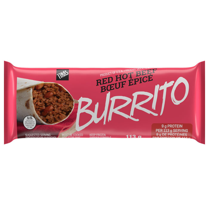Tina's Red Hot Beef Burrito, 113 g