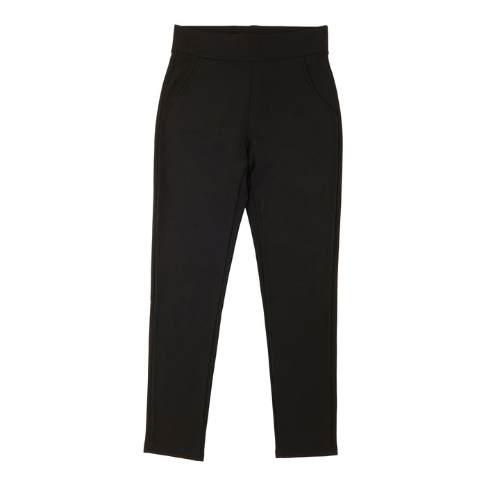 lily morgan Women's Solid Scuba Pants with Pockets