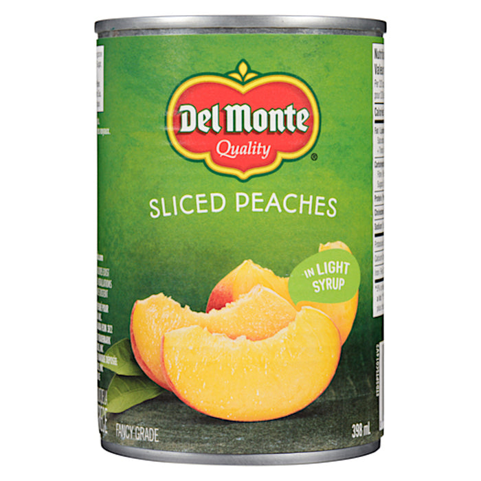 Del Monte Sliced Peaches in Light Syrup, 398 ml