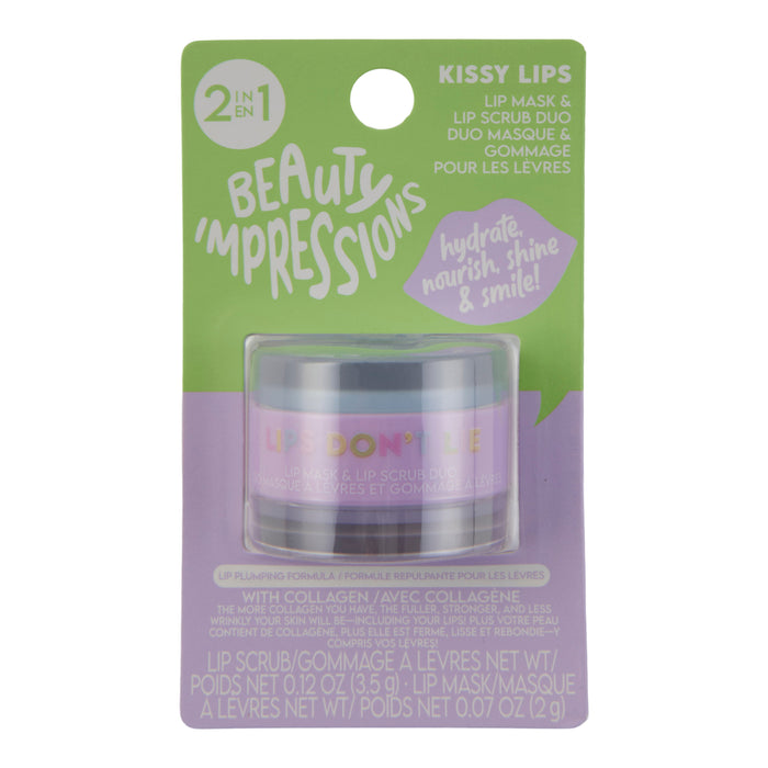 Beauty Impressions Lip Mask & Lip Scrub Duo