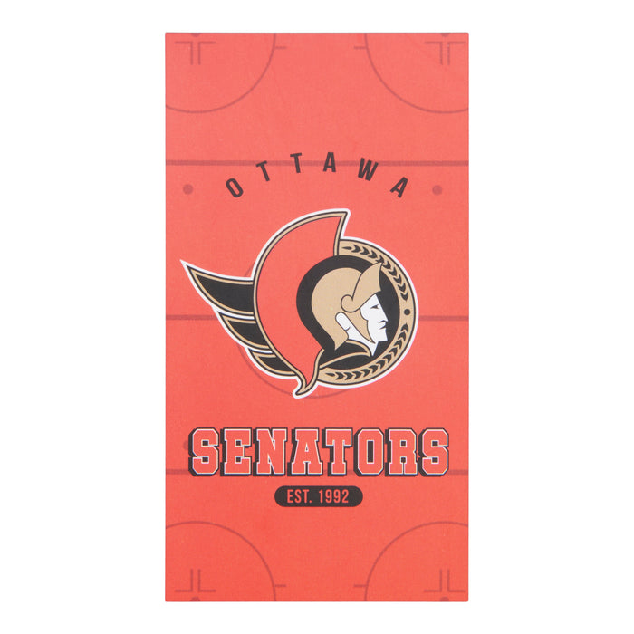 Serviette de bain/plage Sénateurs d'Ottawa de la LNH, 30 po x 60 po
