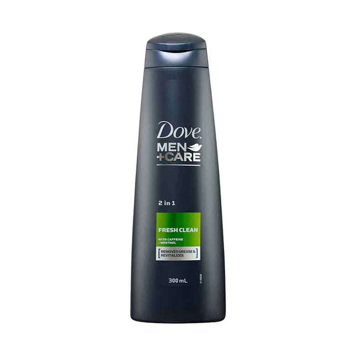 Dove Men+ Care 2-in-1 Shampoo & Conditioner, Fresh Clean, 250 ml