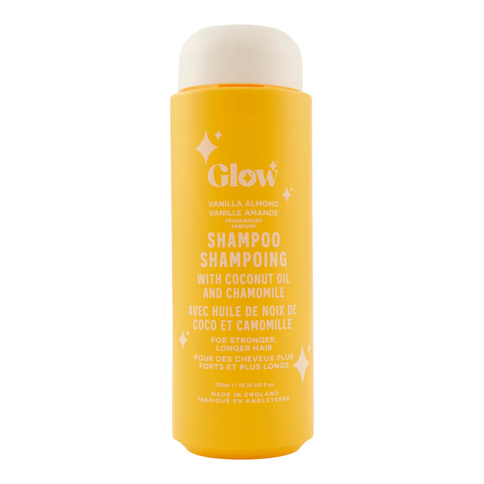 Shampooing Glow, vanille amande, 750 ml