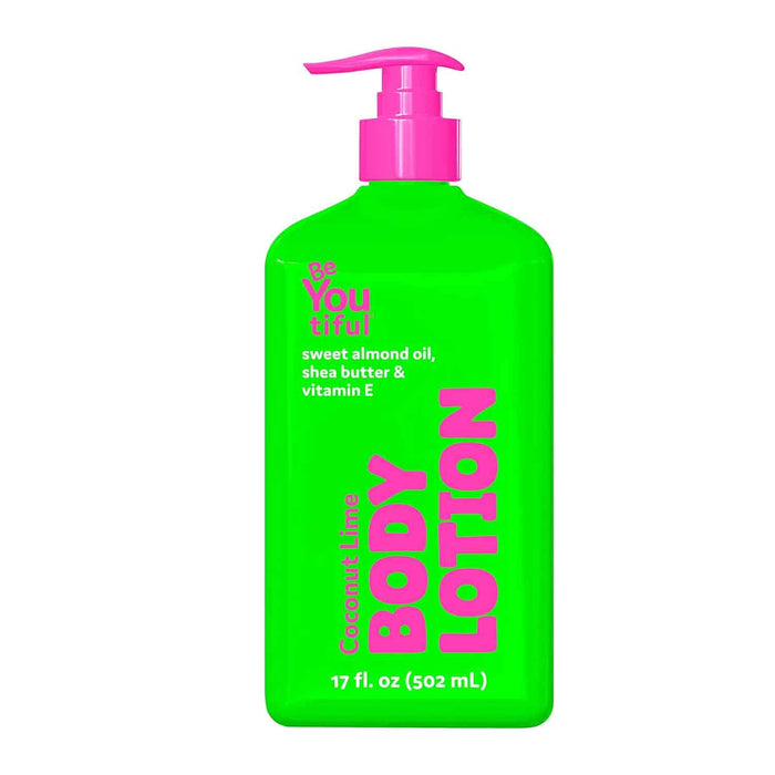 BeYoutiful Coconut Lime Body Lotion, 502 ml