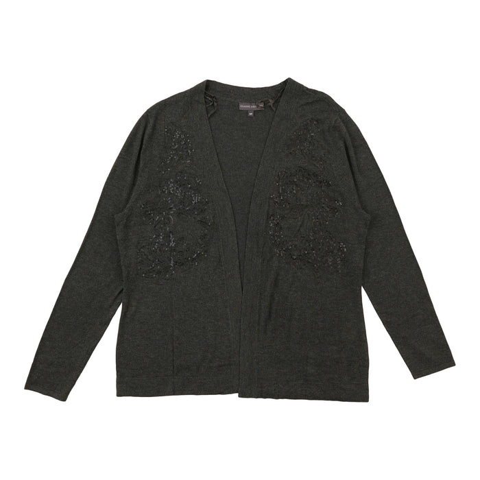Classic Editions Women's Open Front Cardigan