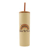 Double Wall Plastic Tumbler, 24-oz.