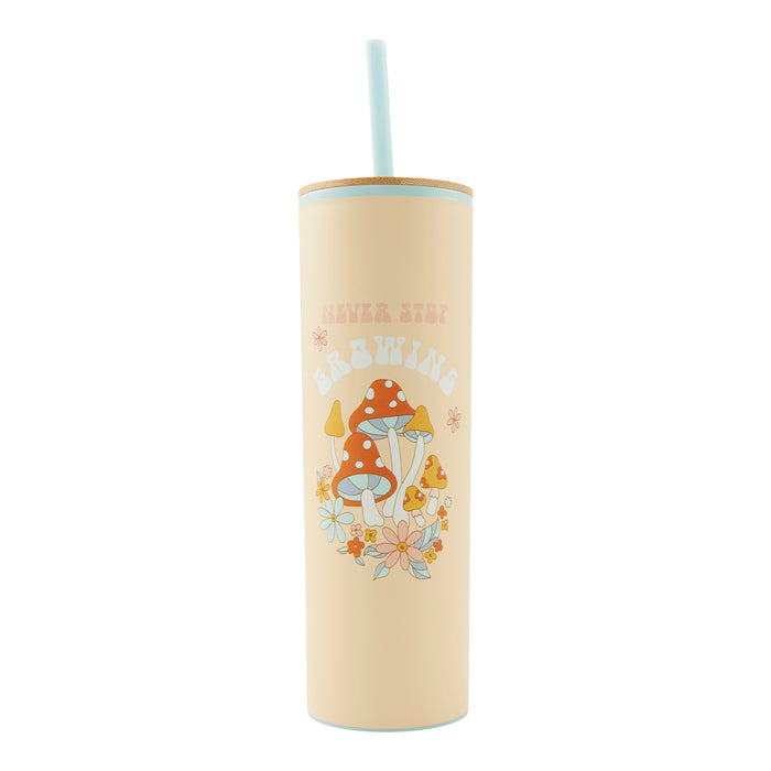 Double Wall Plastic Tumbler, 24-oz.