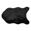 Tapis en similifourrure de lapin de couleur unie, 20 po x 31 po