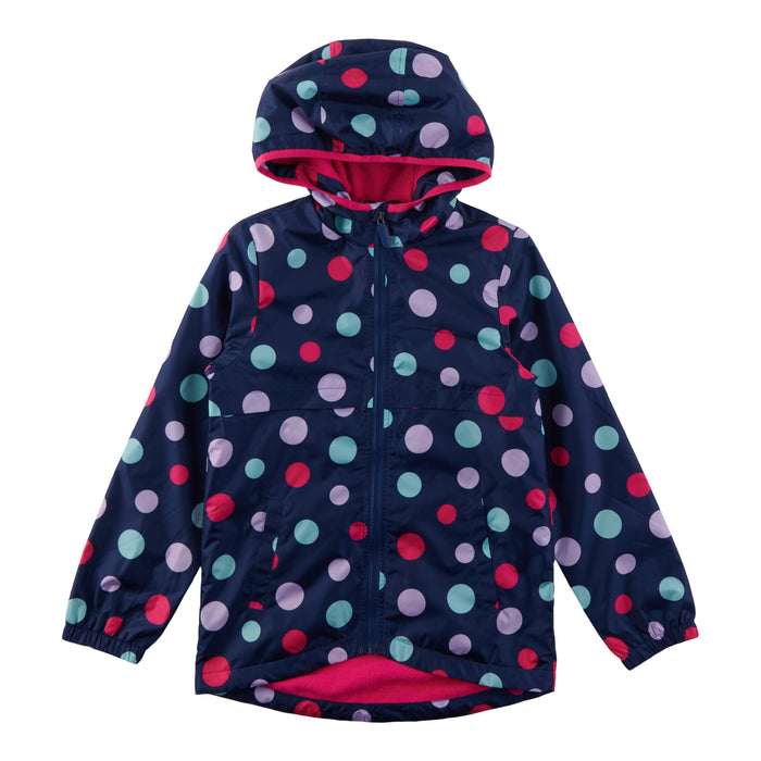 BELLA & BIRDIE Girls' Hooded Polar Splash Jacket
