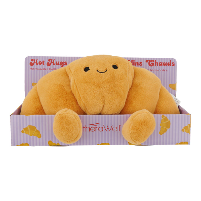 Coussin chauffant Hot Hugs Hottie theraWell, croissant