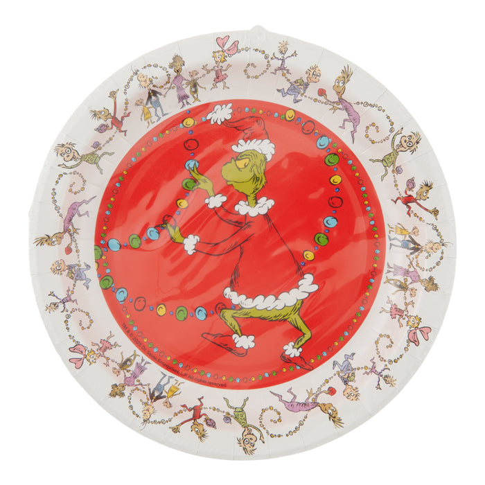 Assiettes à dîner Le Grincheux, emb. de 12