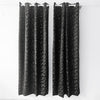 HomeStyles Printed Blackout Curtain with Grommets, 52-in x 84-in.