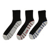 CCM Men's Quarter Crew Socks, 3-Pack