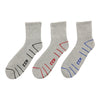 Mi-chaussettes courtes CCM pour hommes, emb. de 3 paires