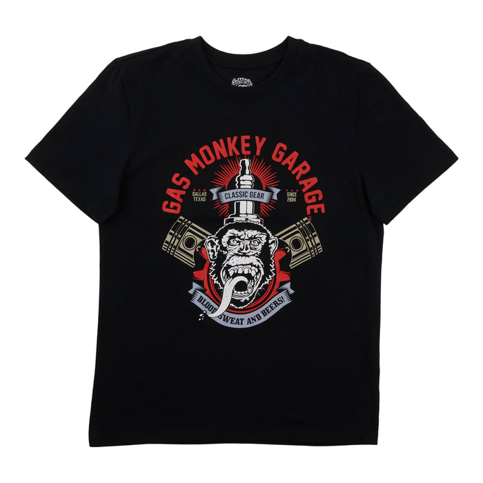 Gas Monkey Men's Printed Short Sleeve T-Shirt