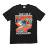 T-shirt à manches courtes sous licence à imprimé de voiture rétro pour hommes