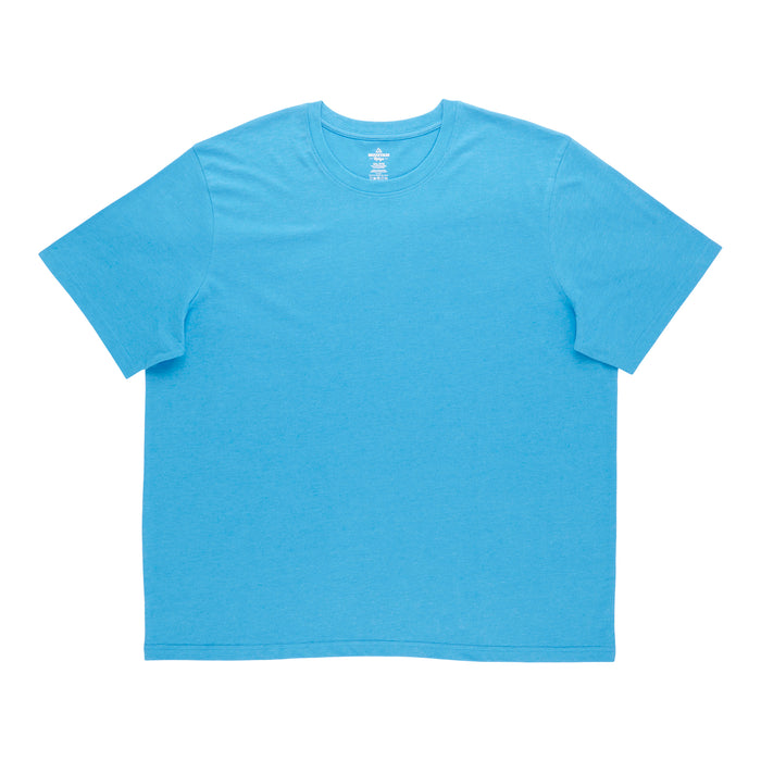 T-shirt à manches courtes et à col rond Escapade à la mer Mountain Ridge taille forte pour hommes 