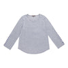 Classic Editions Women's Crew Neck Crochet Sweater