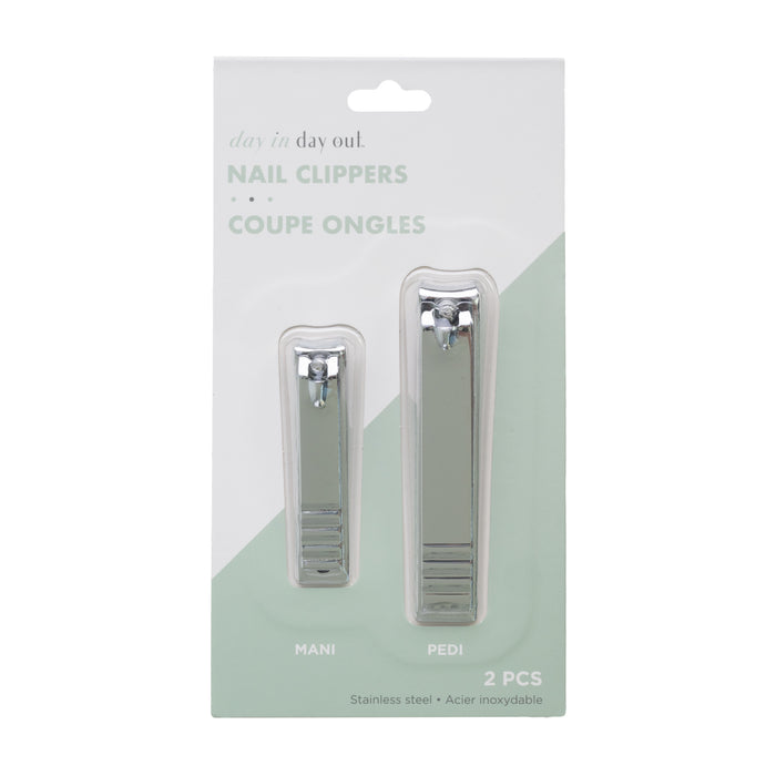 Day In Day Out Nail Clippers, 2-Pack