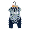 MONKEY BARS Infant Boys' Onesie Set with Shoes, 3-Piece, 0-9 Month
