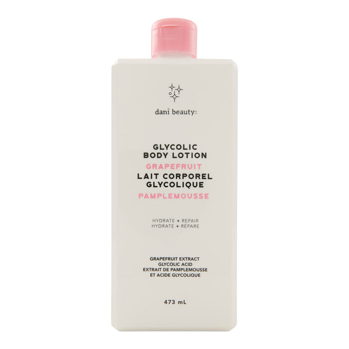 dani beauty Glycolic Acid Body Lotion Grapefruit, 473 ml