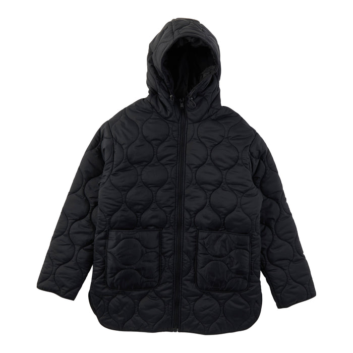 mySTYLE Women's Quilted Hooded Winter Jacket