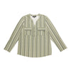lily morgan Women's Mandarin Collar Top