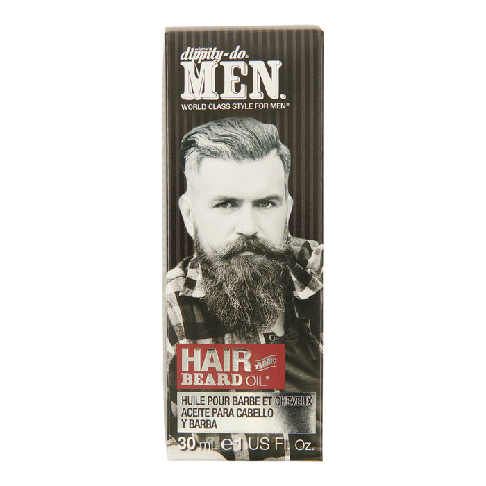 Huile pour barbe et cheveux Dippity-Do Men, 30 ml