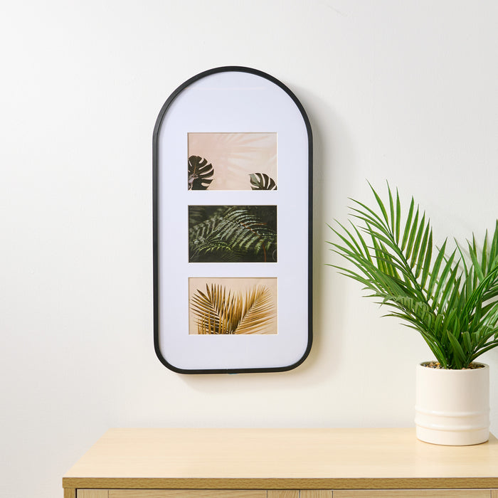 HomeStyles Arched Collage Frame, Black, 10-in x 19-in.