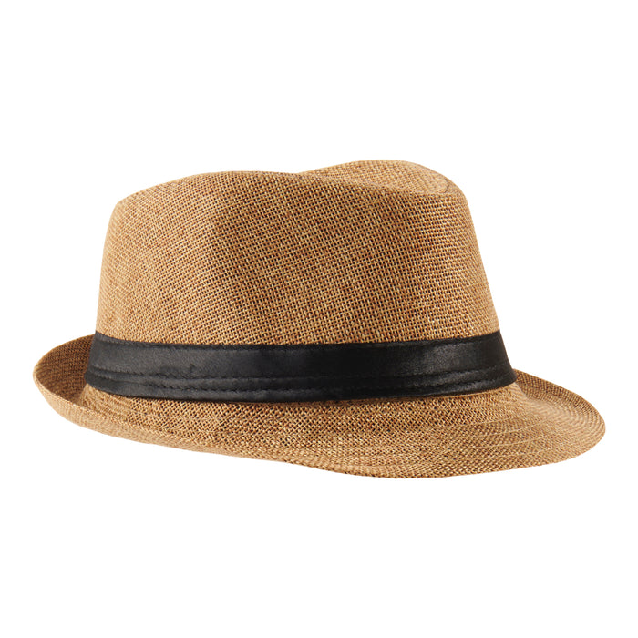 Kids' Solid Fedora Hat