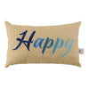 Outdoor Jute/Printed Cushion, English, 20-in x 12-in.