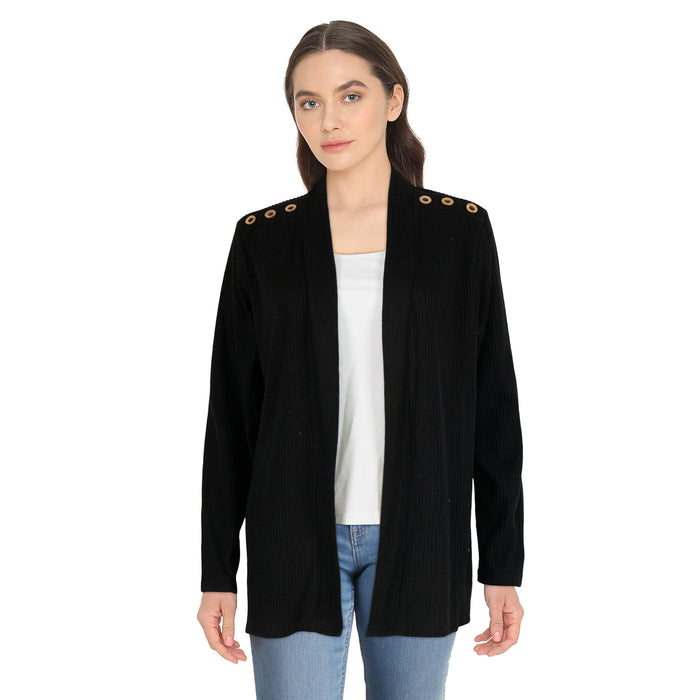 lily morgan Women's Cardigan with Button Detailing