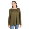 lily morgan Women's Tulip Hem Top