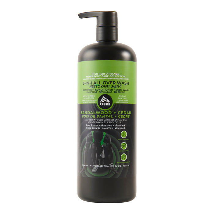 Nettoyant 3 en 1, bois de santal et cèdre
