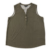 lily morgan Women's Plus Camisole with Front Buttons