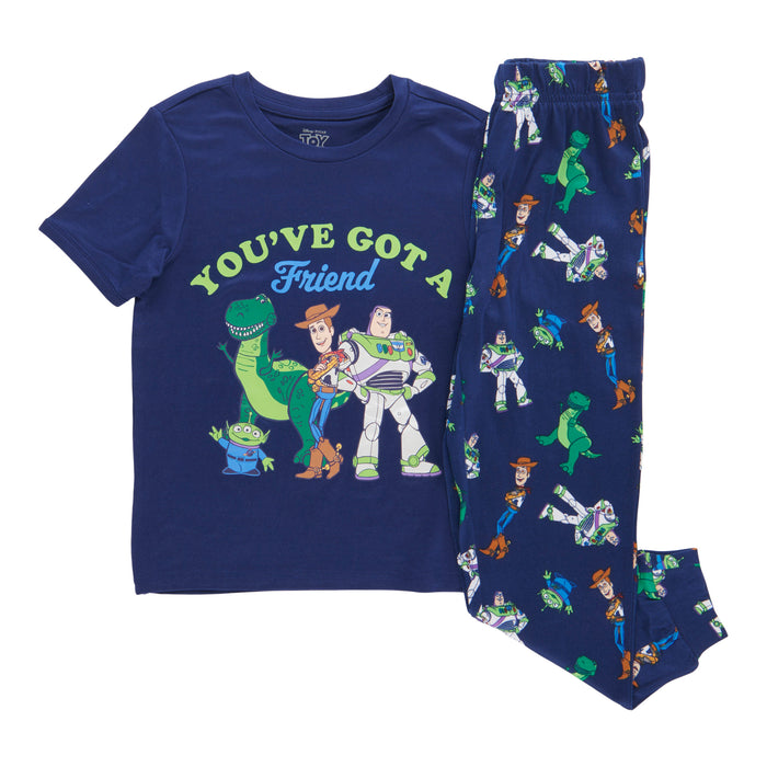 Toddler Boys' Licensed Short Sleeve Pajama Set, 2-Piece