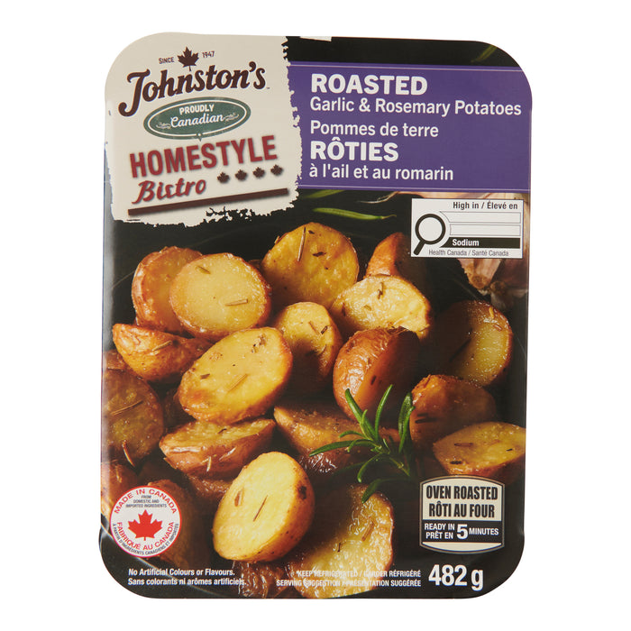 Johnston’s Roasted Garlic & Rosemary Potatoes, 567 g