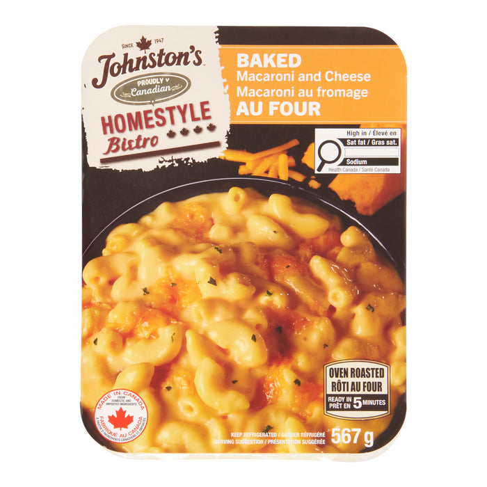 Macaronis au fromage gratinés au four Johnston’s, 567 g