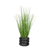 HomeStyles Faux Grass Plant Pot, 10-in x 19-in.