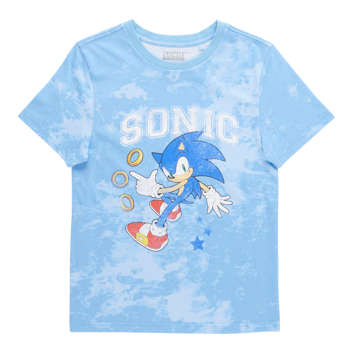 Licensed Boys' Sonic the Hedgehog Short Sleeve T-Shirt