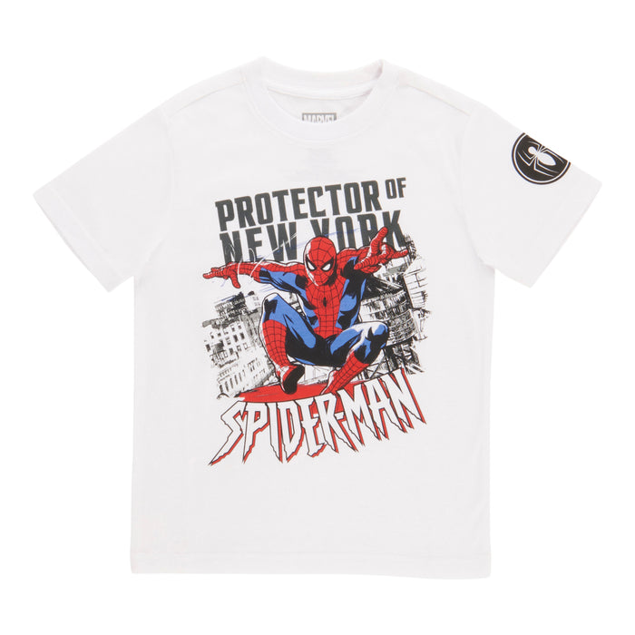 Licensed Toddler Boys' Spider-Man Short Sleeve T-Shirt