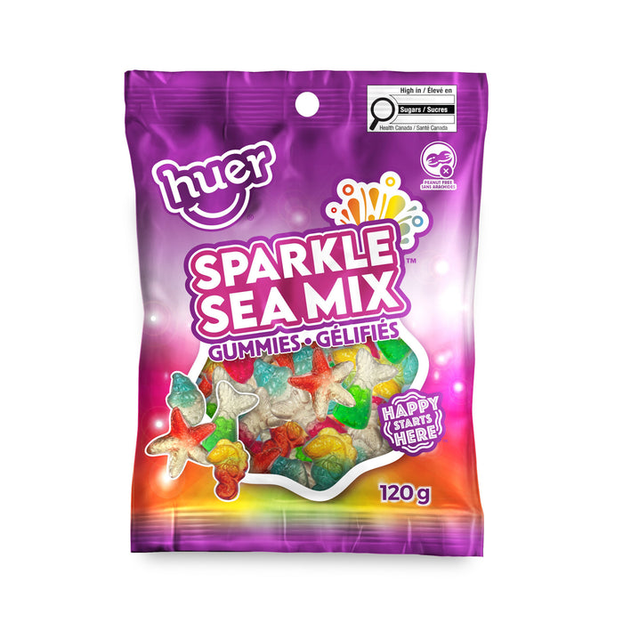 Huer Sparkle Sea Mix Gummies, 120 g