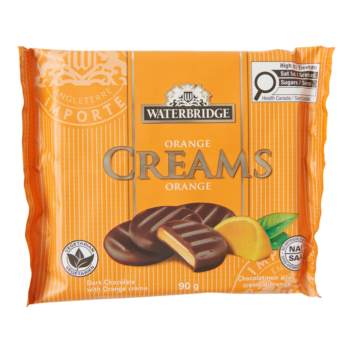 Waterbridge Orange Creams Patties, 90 g