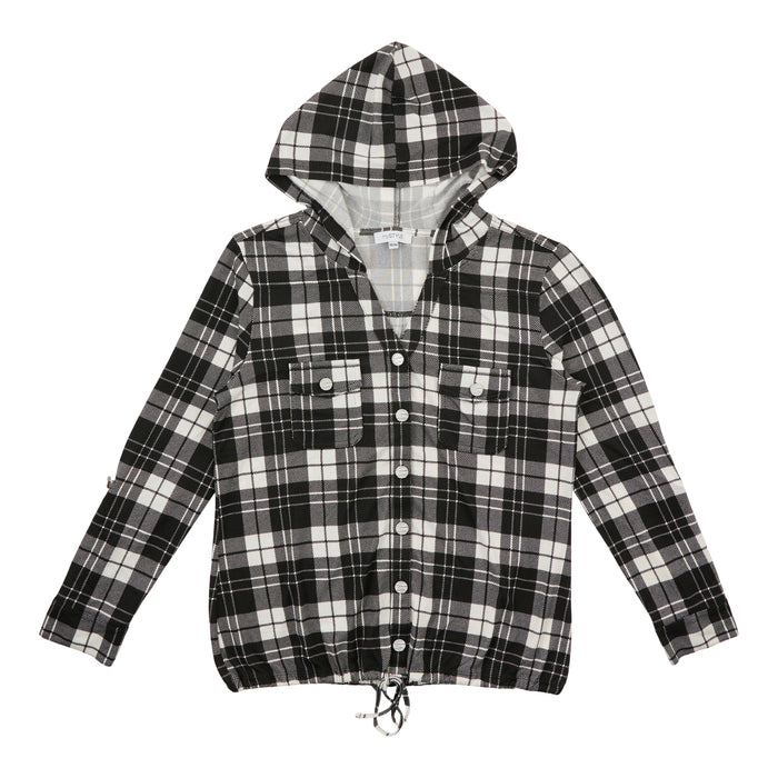 mySTYLE Women's Hooded Shirt