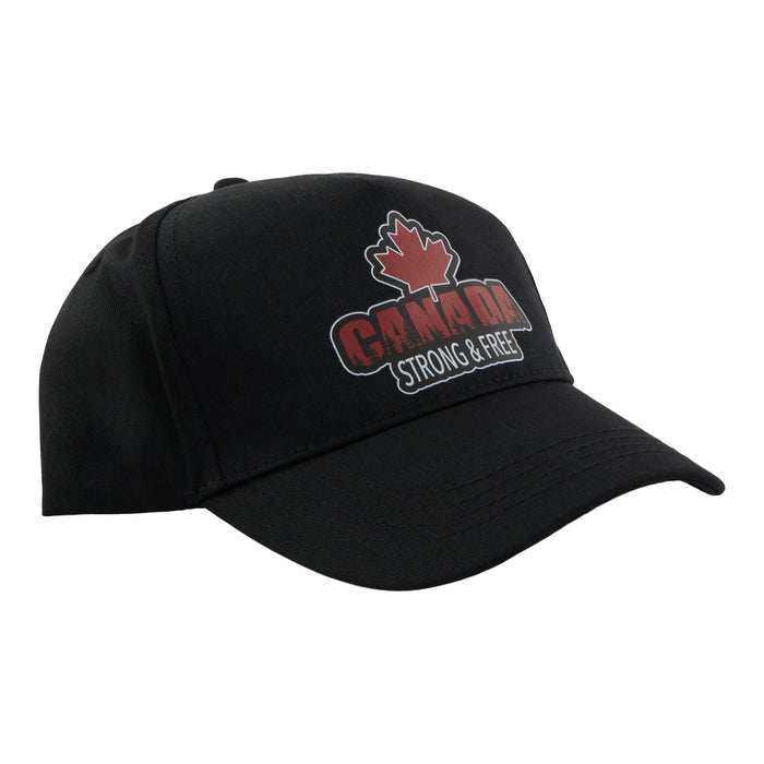 Casquette imprimée sur thème du Canada pour hommes