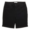 mySTYLE Women's Plus High-Rise Stretch Bermuda Shorts