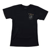 T-shirt à manches courtes sous licence à imprimé de musique western pour hommes