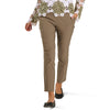 lily morgan Women's Solid Slim High-Rise Pull-On Pants